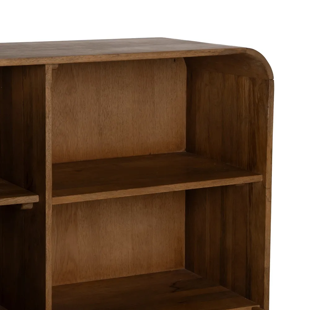 Buffet Armoire Marceau 110cm manguier massif angles arrondis design majdeltier 7