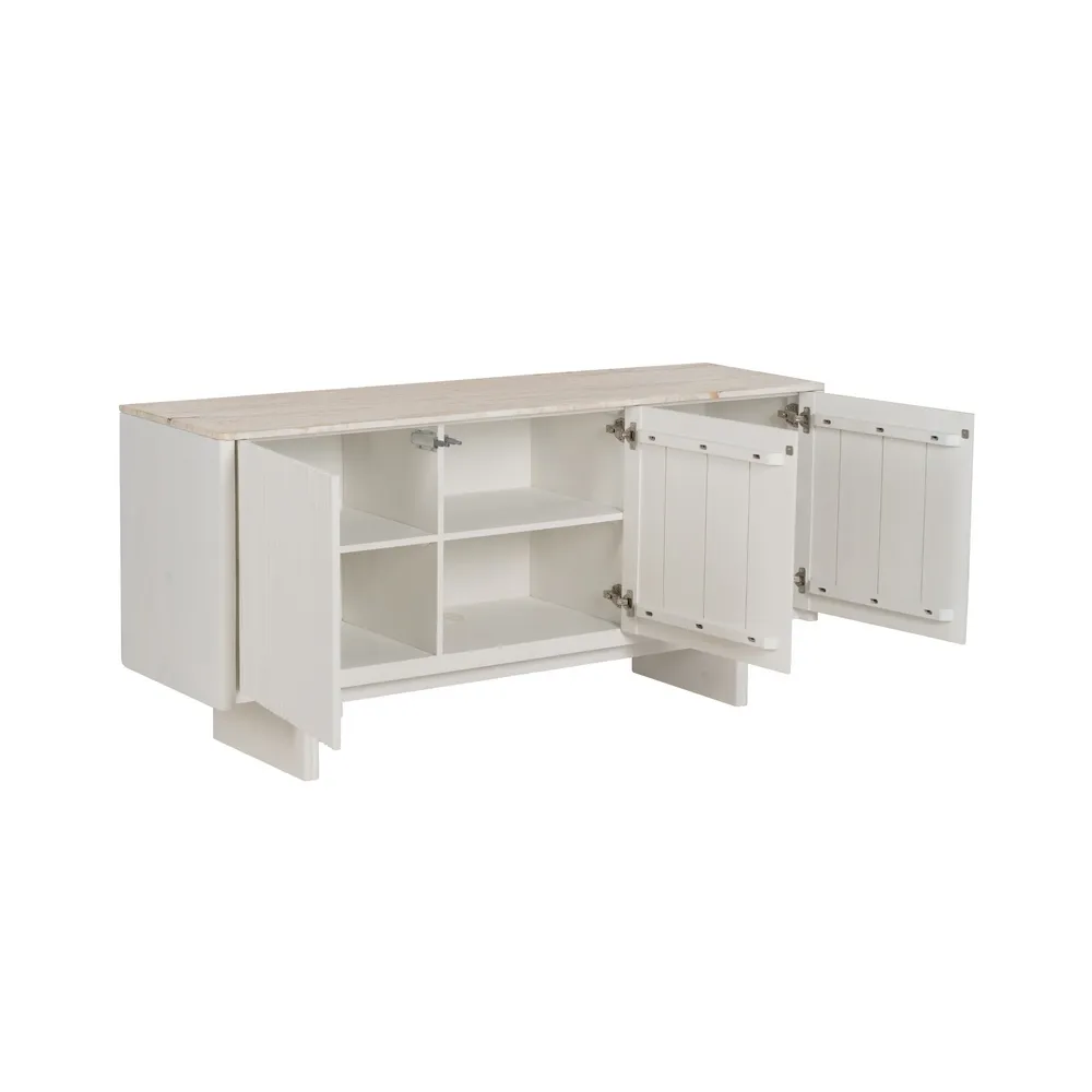 Buffet Blanc Plateau Travertin majdeltier 3