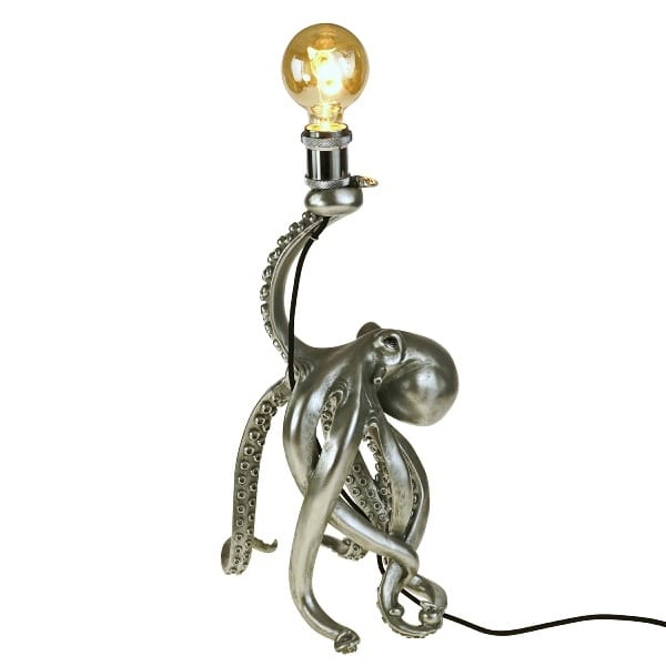 Lampe Poulpe Otto Octopus Argent - werns