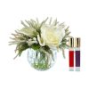 Bouquet Parfume De Roses Et De Lys Ivoire 1