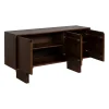 Buffet Alsia Acacia massif majdeltier teinte chaude