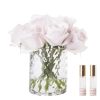 Cote Noire Bouquet Chevrons Boutons de roses rose clair majdeltier bouquet parfume 2