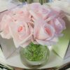 Cote Noire Bouquet Chevrons Boutons de roses rose clair majdeltier bouquet parfume 3