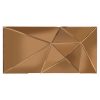 Miroir joni facettes bronze design original bijou mural majdeltier 4