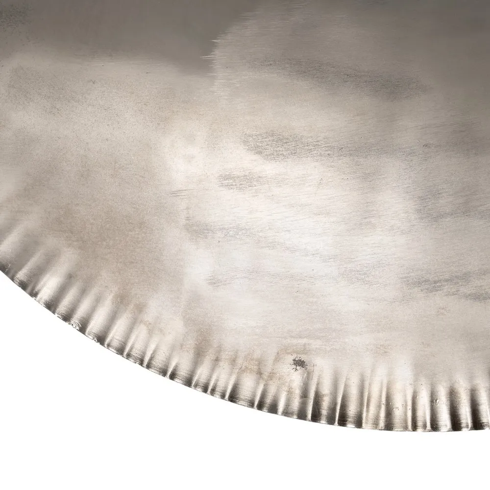 Suspension Originale Moderne En Metal Argente 6