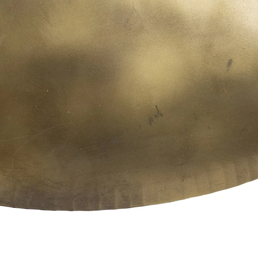 Suspension Originale Moderne En Metal Dore Patine majdeltier courbe 2