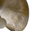 Suspension Originale Moderne En Metal Dore Patine majdeltier courbe 3