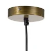 Suspension Originale Moderne En Metal Dore Patine majdeltier courbe 4