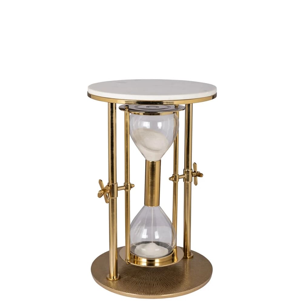 Table d'Appoint Sablier Tempus : Un Bijou d'Élégance et de Design