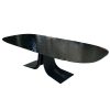 Table de repas vogue Waterglass verre trempe 3