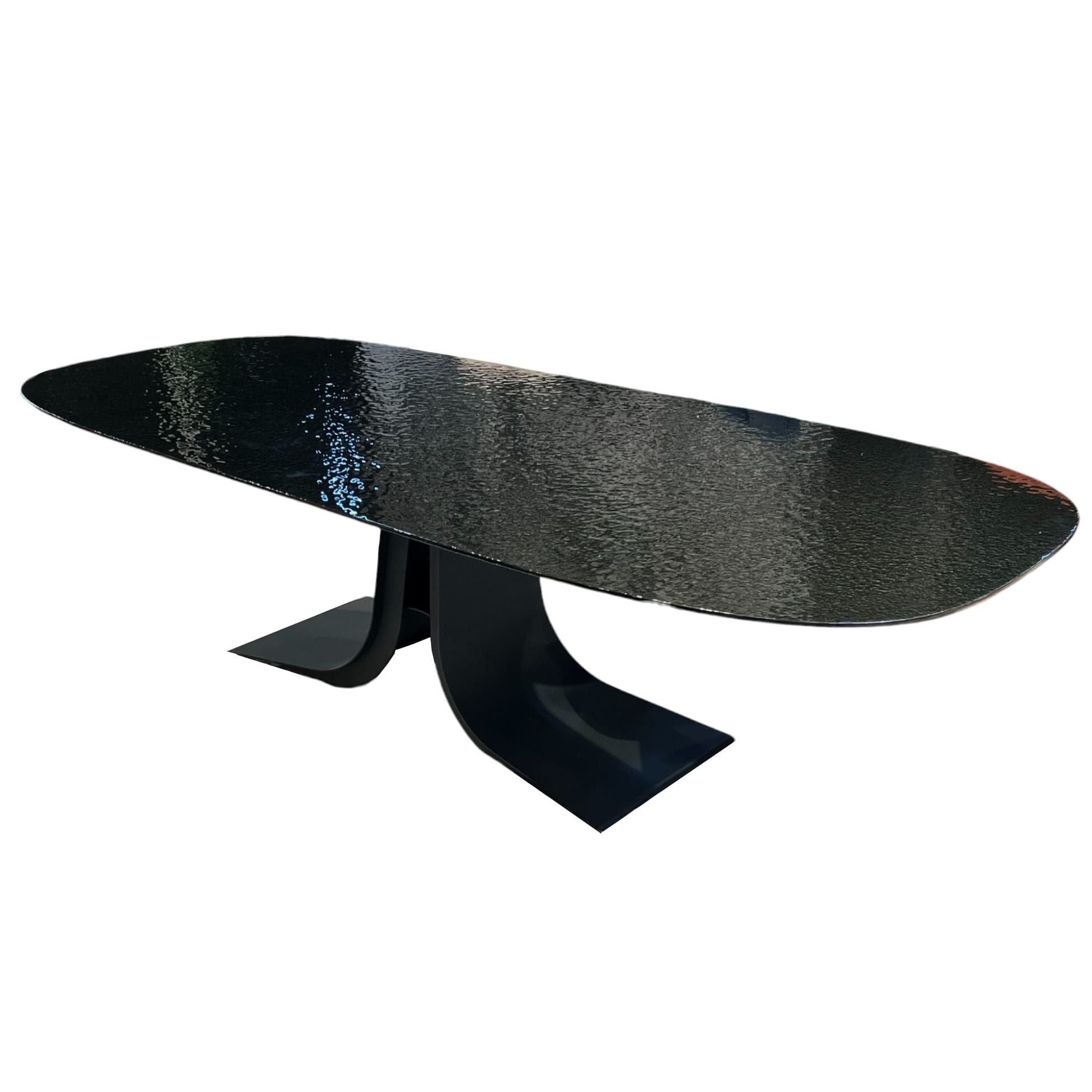 Table de repas vogue Waterglass verre trempe 3