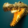 Applique Murale Crocodile Alberto Aligatore werns