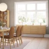 Grand Buffet Chene CASO 777 buffet Chene clair CASO 777 pieds ronds massif design designer Steffensen Wurth majdeltier