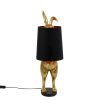 Grande Lampe Lapin Hiding Bunny Or - Une Touche Ludique et Raffinée