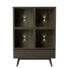 Grande Vitrine Chêne Fumé CASØ 777-style-scandinave-Chêne-noirci-CASØ 777-pieds-angulaires-massif-design-designer-Steffensen & Würth-majdeltier-8 Grande Vitrine Chene Fume CASO 777 style scandinave Chene noirci CASO 777 pieds angulaires massif design designer Steffensen Wurth majdeltier 8