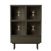 Grande Vitrine Chêne Fumé CASØ 777-style-scandinave-Chêne-noirci-CASØ 777-pieds-droits-massif-design-designer-Steffensen & Würth-majdeltier-7 Grande Vitrine Chene Fume CASO 777 style scandinave Chene noirci CASO 777 pieds droits massif design designer Steffensen Wurth majdeltier 7