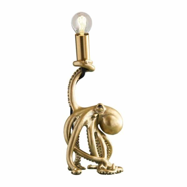 Lampe Poulpe Baby Otto Octopus Or - WERNS®