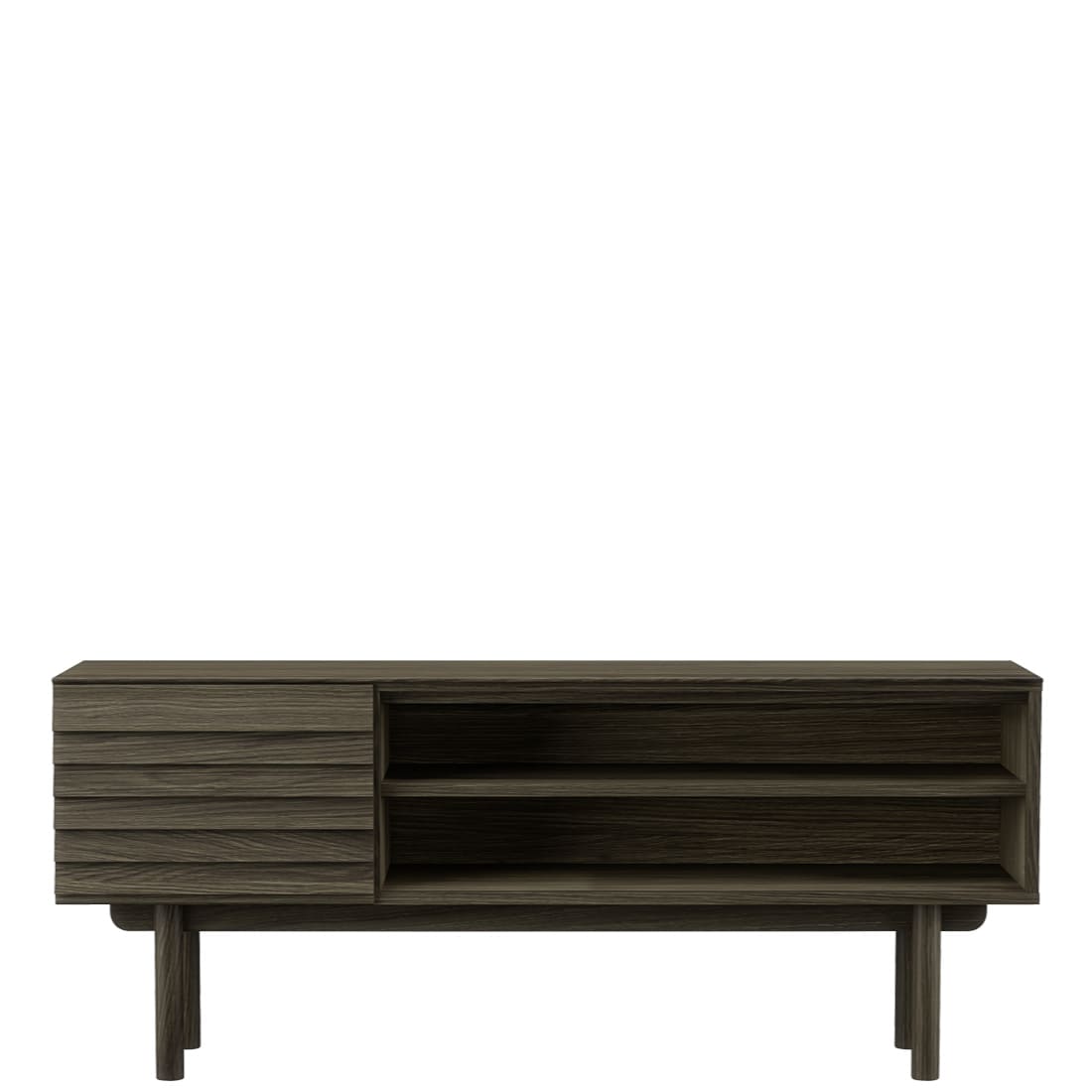 Meuble TV Chêne Fumé CASØ 777-style-scandinave-Chêne-Fonçé-CASØ 777-pieds-droits-massif-design-designer-Steffensen & Würth-majdeltier-4 Meuble TV Chene Fume CASO 777 style scandinave Chene Fonce CASO 777 pieds droits massif design designer Steffensen Wurth majdeltier 4