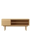Meuble TV Chene Naturel CASO 777 style scandinave Chene clair CASO 777 pieds droits massif design designer Steffensen Wurth majdeltier 5