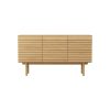 Petit Buffet Chene CASO 777 buffet scandinave Chene clair CASO 777 pieds droits ronds massif design designer Steffensen Wurth majdeltier 7