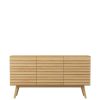 Petit Buffet Chene CASO 777 buffet scandinave Chene clair CASO 777 pieds inclines massif design designer Steffensen Wurth majdeltier 5