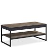 Table Basse Relevable Floride – Céramique métal iron