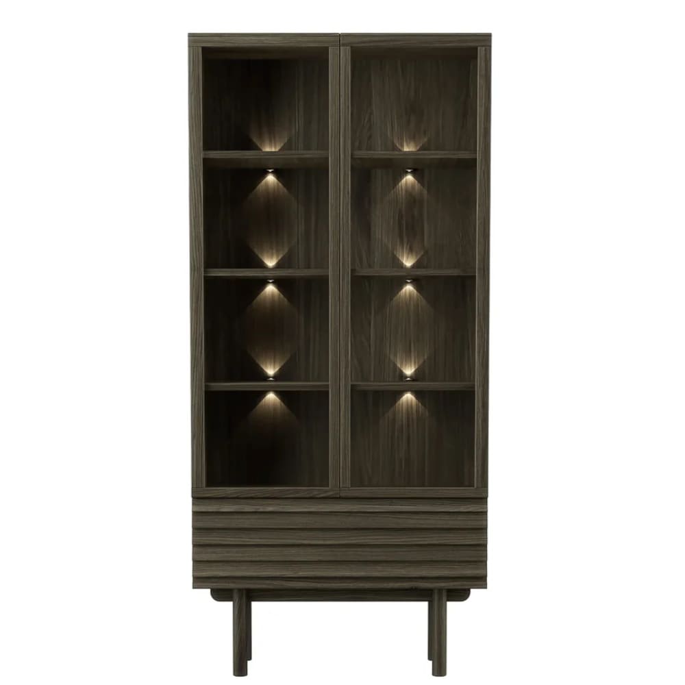 Vitrine Chêne Fumé CASØ 777-style-scandinave-vitrine-Chêne-fonçé-CASØ 777-pieds-droits-massif-design-designer-Steffensen & Würth-majdeltier-9 (1) Vitrine Chêne Fumé CASØ 777