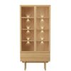 Vitrine Chêne Naturel CASØ 777-style-scandinave-Chêne-clair-CASØ 777-pieds-droits-massif-design-designer-Steffensen & Würth-majdeltier-3 Vitrine Chene Naturel CASO 777 style scandinave Chene clair CASO 777 pieds droits massif design designer Steffensen Wurth majdeltier 3