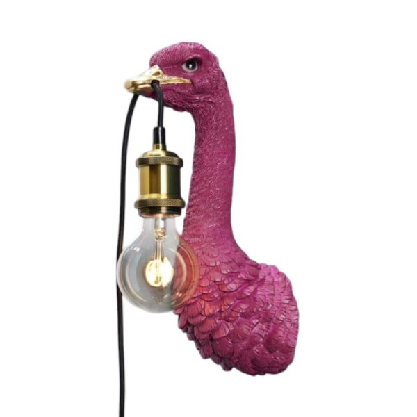 Applique Murale Autruche Baby Franz Josef Magenta – WERNS®