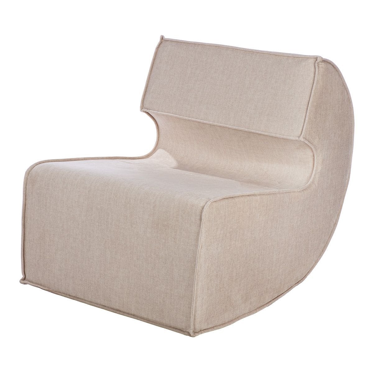 Fauteuil Velours à Bascule Thobias beige-majdeltier-2 Fauteuil Velours a Bascule Thobias beige majdeltier 2