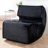 Fauteuil Velours à Bascule Thobias noir-majdeltier-1 Fauteuil Velours a Bascule Thobias noir majdeltier 1