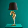 Lampe Cheval Wendy Or - WERNS- cheval doré