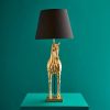 Lampe Cheval Wendy Or - WERNS- cheval doré