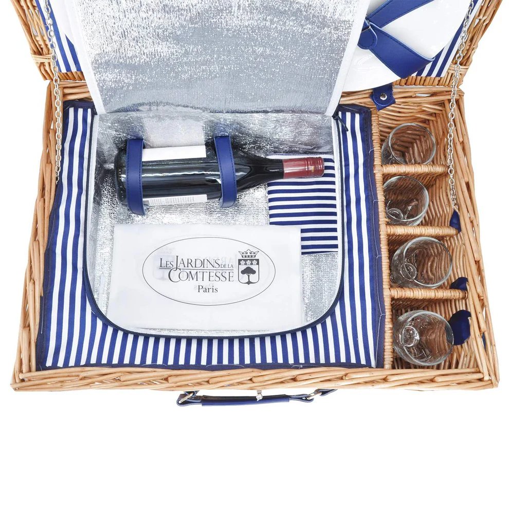 Panier pique-nique 4 personnes Fontainebleau osier
