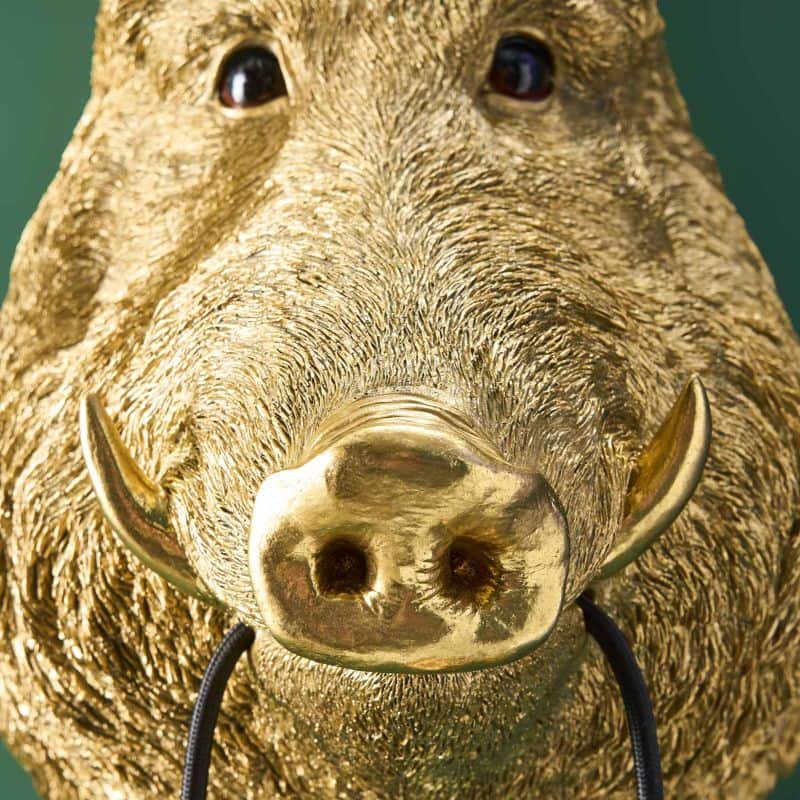 Applique Murale Sanglier Willy Dore sanglier or cochon werns wernervoss majdeltier 3