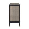 Buffet Bloomville 4-portes-buffet-classique-chic-intemporel-chéne-noir-cuir-majdeltier-2 Buffet Bloomville 4 portes buffet classique chic intemporel chene noir cuir majdeltier 2