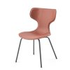 Chaise Design Fia En Cuir terracotta majdeltier 01