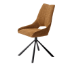 Chaise pivotante Liev Gaston Rouille.webp Photoroom