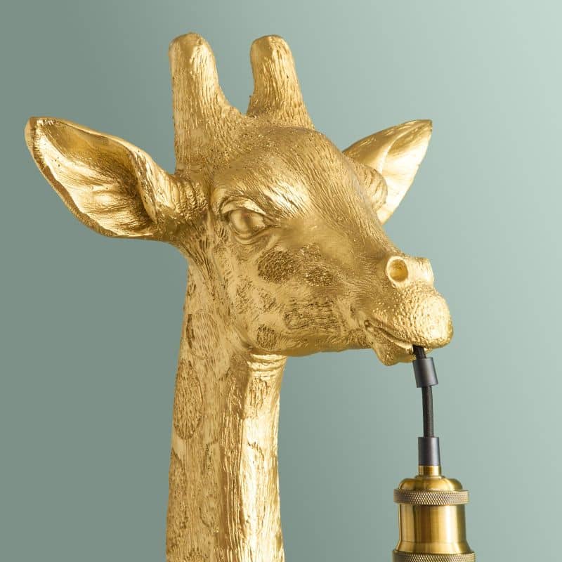 Lampadaire Giraffe Luciever giraffe doree majdeltier 4