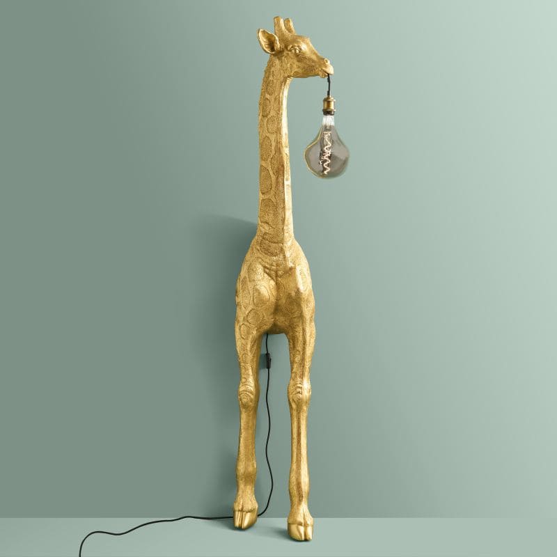 Lampadaire Giraffe Luciever giraffe doree.majdeltier