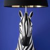 Lampadaire Zebra Zora Noir majdeltier 3