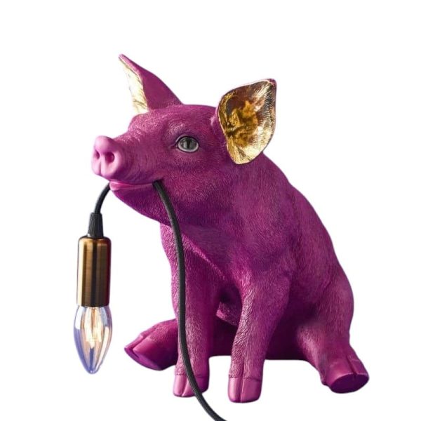 Lampe de table Piggy Rose - WERNS®-majdeltier