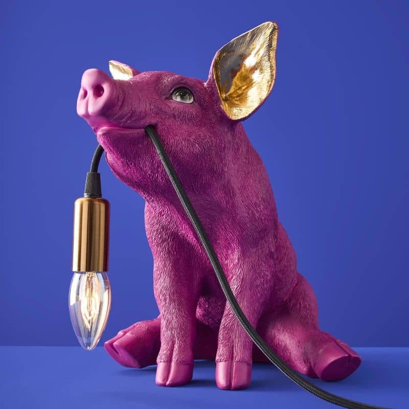 Lampe de table Piggy Rose - WERNS®-majdeltier