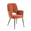 chaise avec accoudoirs en tissu moderne andreas 9