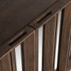 meuble tv Bryant 4 portes original bois massif manguier miroir design majdeltier 7