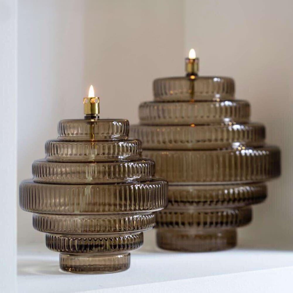 Lampe à Huile Sphère En Verre Transparent – Peri Design, Fabrication Française