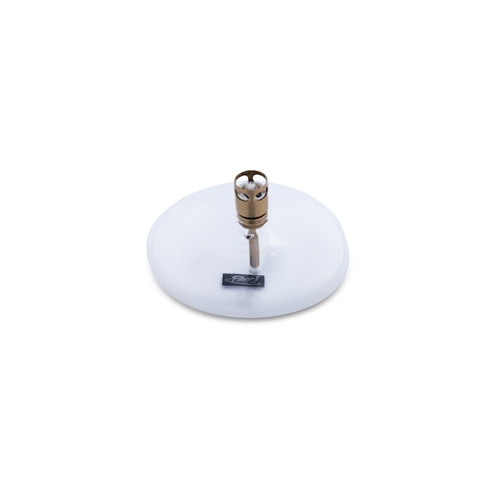 Lampe à Huile Galet Peri Living en Verre Transparent - Laiton