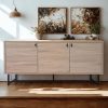 buffet-enfilade-embla-chene-clair-blanc-hulé-majdeltier buffet enfilade embla chene clair blanc hule majdeltier