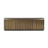 Buffet Bas Meuble TV Ironville 200 cm laiton marbre design hotel chic original majdeltier 3