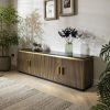 Buffet Bas Meuble TV Ironville 200 cm laiton marbre design hotel chic original majdeltier 7